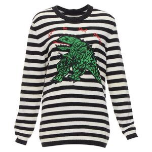 Dior cashmere dinosaur sweater